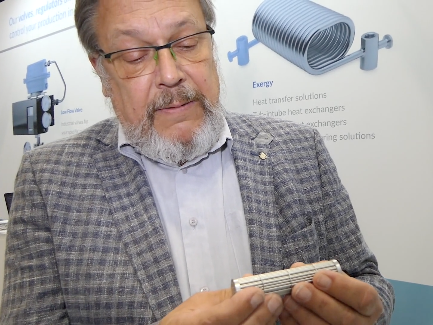 Hebmueller hydrogen Experte Jens Bartsch über Kompakt Röhrenwärmetauscher von Exergy Heat Transfer Solutions